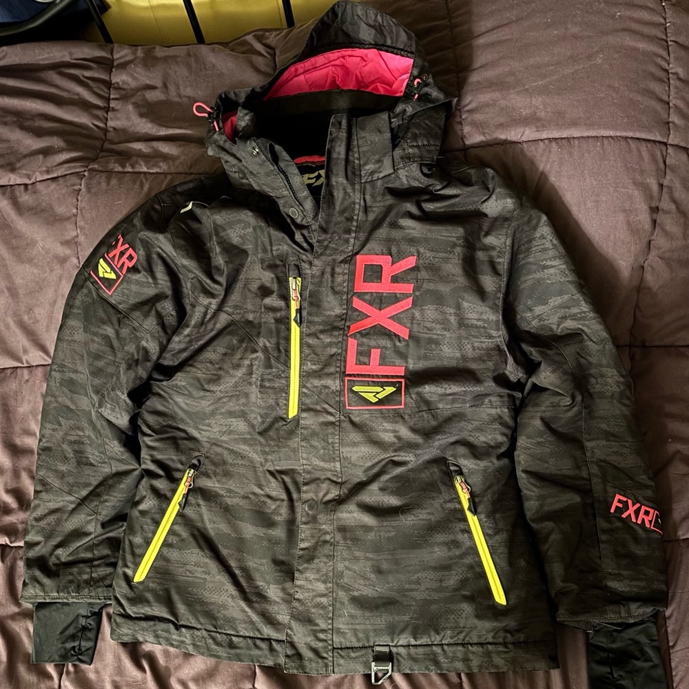 FXR Black and Pink Fresh Jacket -Woman’s sz 14